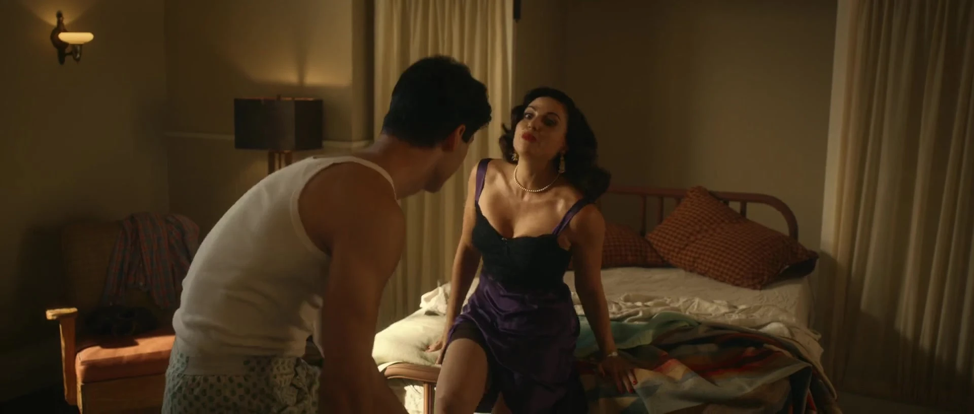 Lana parrilla sex scene